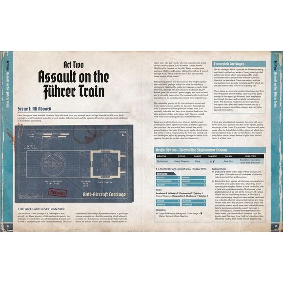 Achtung! Cthulhu 2d20: Assault on the Fuhrer Train - Picture 2 of 4